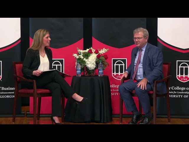 Marty Flanagan, President and CEO of Invesco | Terry Leadership Speaker Series