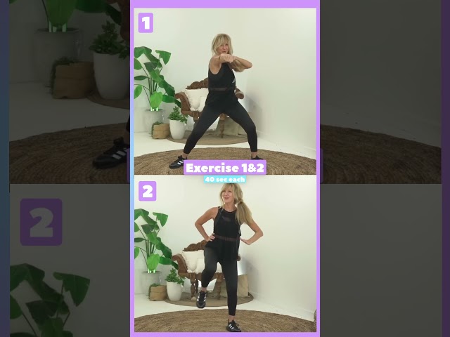 Indoor HIIT Workout for Women Over 50 - No Equipment Needed! ✨ #Fabulous50s