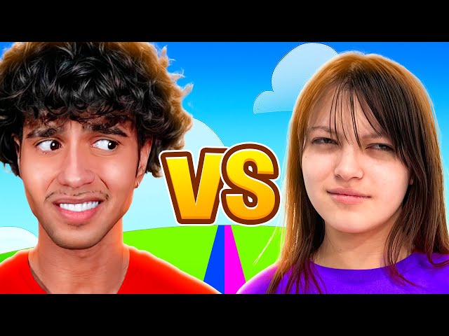 Cash & Zoey 1v1 IN REAL LIFE (Roblox)