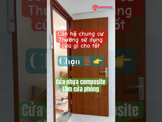 ✅ Căn Hộ Dịch Vụ Hay Nhà Trọ Cho Thuê thì Nên Chọn Loại Cửa Nào Cho Phù Hợp | là Cửa nhựa Composite