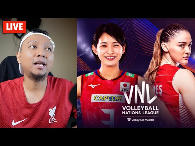 [LIVE REACTION] JAPAN VS TURKIYE VNL 2024