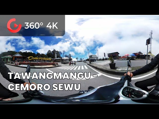 Motovlog Jalan Tawangmangu - Cemoro Sewu (360 derajat - 4K)