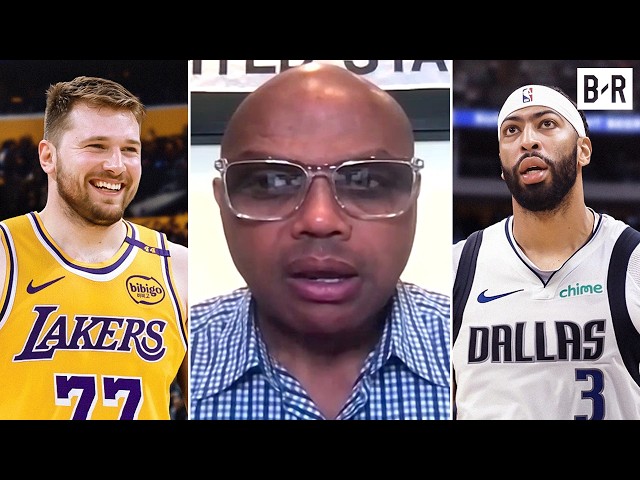 Charles Barkley Reacts to the Luka Doncic-Anthony Davis Trade | NBA GameTime