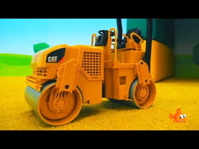 ROAD ROLLER DAA! - Tayo Truck Fixers - Toy Cars videos for kids