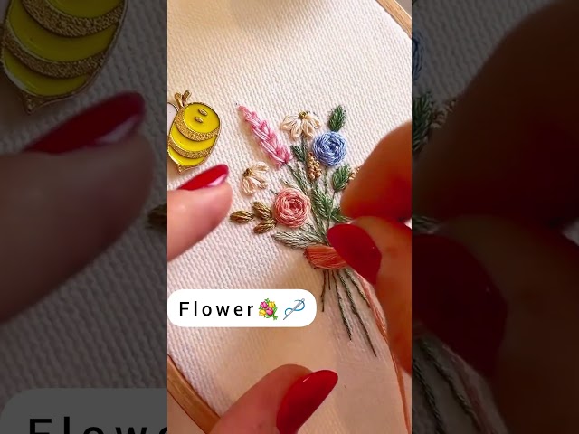 Amazing hand embroidery tricks #shorts #trending #viral #new #foryou #video #ytshorts