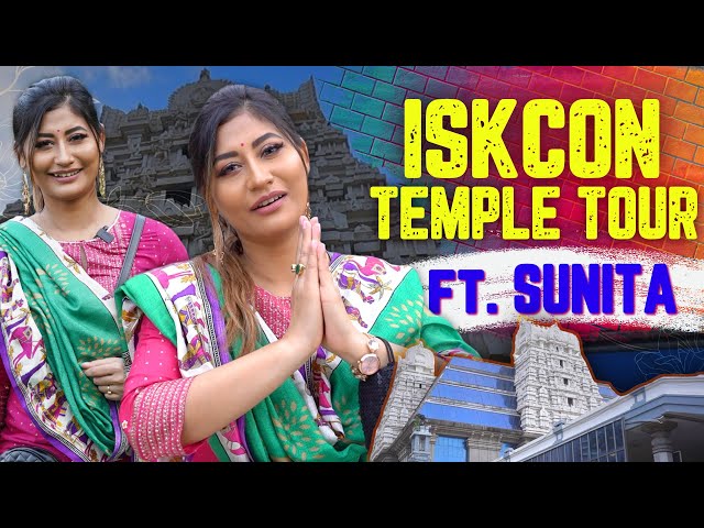 Iskcon Temple Tour ft. Sunita 💜 | Visiting Iskcon Bangalore | Happy New Year 2022 😊