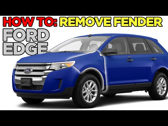 How to Remove: 2007-2014 Ford Edge Fender