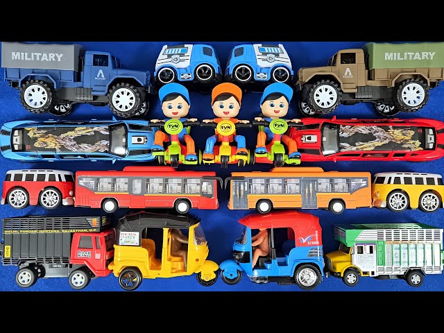 Ultimate Model Toy Car Collection: Military Trucks, Limousines, Police Vans & More! 🚗💥