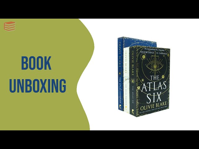 The Atlas Six, The Atlas Paradox and The Atlas Complex by Olivie Blake - Book Unboxing