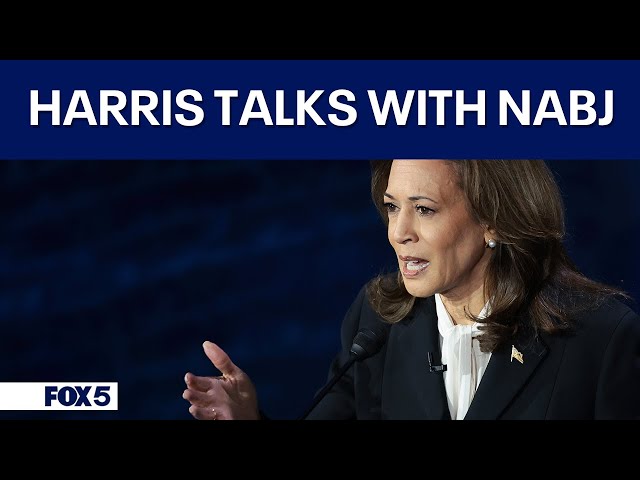 Harris to speak with NABJ in Philadelphia | FOX 5 DC