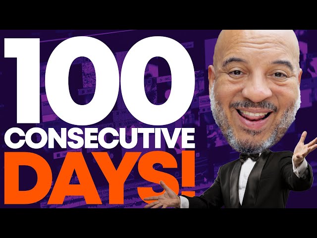 100 Straight Days of Youtube Content UPLOADED: What I Learned