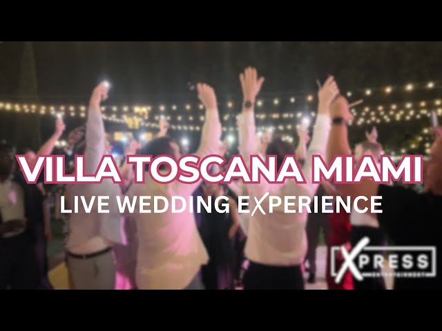 Lauren & Andrew | Villa Toscana, Homestead, FL | Xpress Entertainment Live Wedding Experience