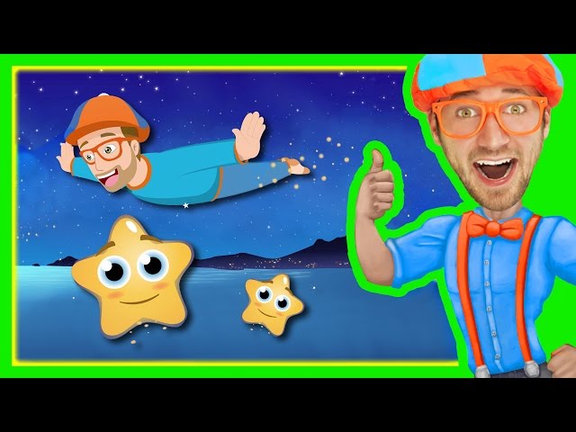 Twinkle Twinkle Little Star by Blippi | Bedtime Songs for Kids