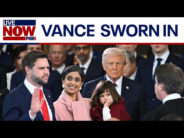 Inauguration Day 2025: JD Vance sworn in as vice president | LiveNOW from FOX