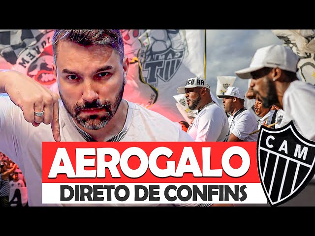 🔴ATLÉTICO NA FINAL DA LIBERTADORES 🎥AEROGALO AO VIVO COM IMAGENS EXCLUSIVAS #galo #atlético