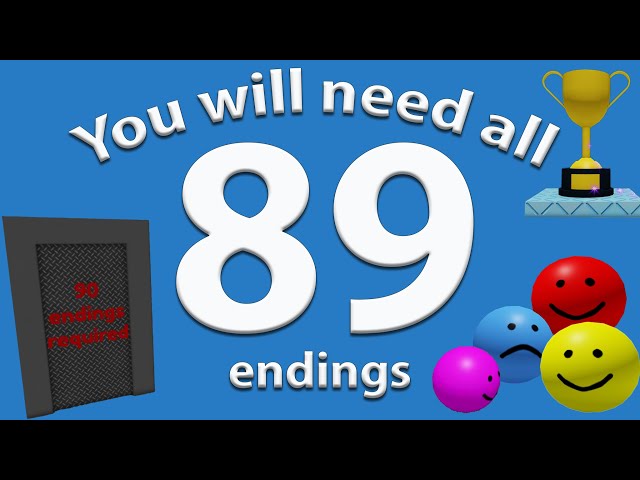 How To Get All 89 Endings in *Easiest Game On Roblox*