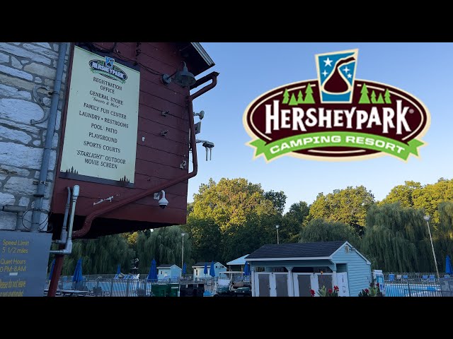 Hersheypark Camping Resort 360° 8K VR Driving Tour | Explore the Sweetest Camping Experience! 🏕️🚗