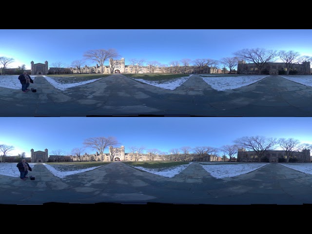 U of M Law Quad with Obsidian R and Kandao Studio (360 3D)