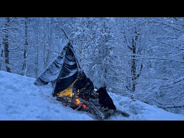 Can I Survive -21°C Snowstorm in Freezing Cold? EXTREME Winter Camping