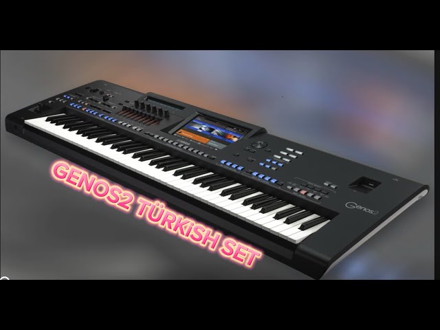 Yamaha Genos2 Türkish set Expansion Style Solo sounds Cover Song Demo live Canli