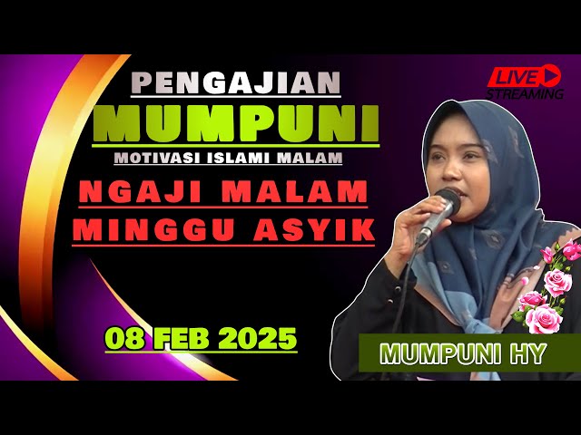 Kajian Islami Islami Mumpuni Hy Ngaji Malam  Minggu Asyik