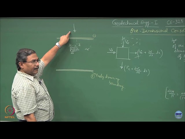 Week 12: Lecture 27:  Consolidation of soils