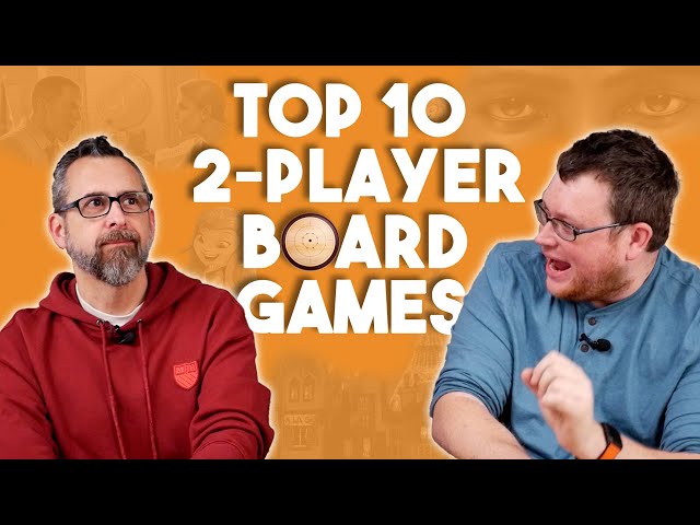 Top 10 2-Player Board Games RIGHT NOW!