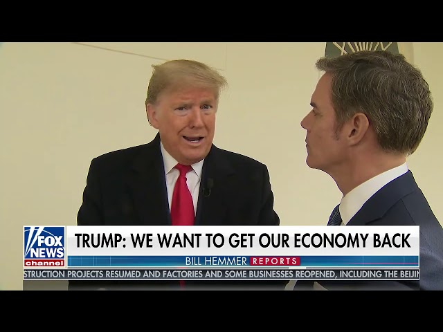 Interview: Bill Hemmer Interviews Donald Trump at The White House - March 24, 2020