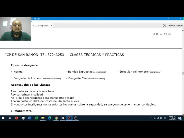 Escuela de manejo RCV Video 2