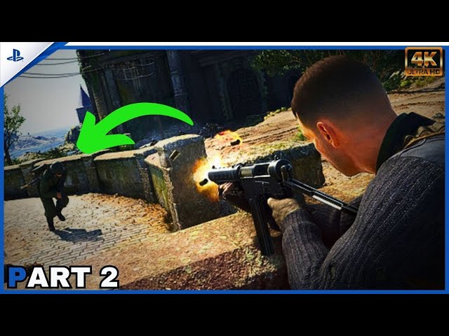 Sniper Elite 5 PS5 Gameplay – Tactical Stealth, Epic Sniping & Intense WWII Action in 4K!