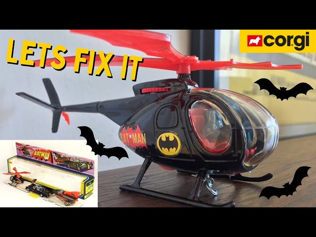 Corgi Batman Restoration: Unveiling the Legendary Batcopter