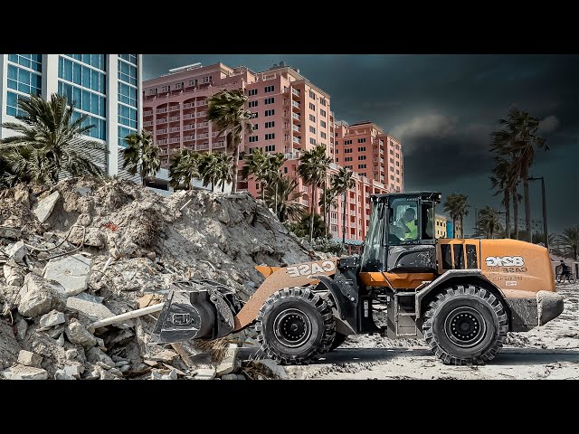 After Hurricane Helene Clearwater Beach Florida 4K Live Cam (Tampa Bay) Day 1