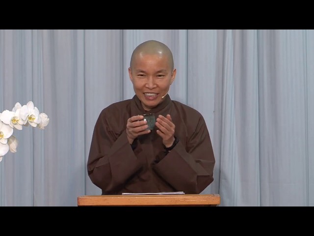 Mindfulness, concentration and insight in the context of Sangha building |Sr. Tue Nghiem, 2019 12 08