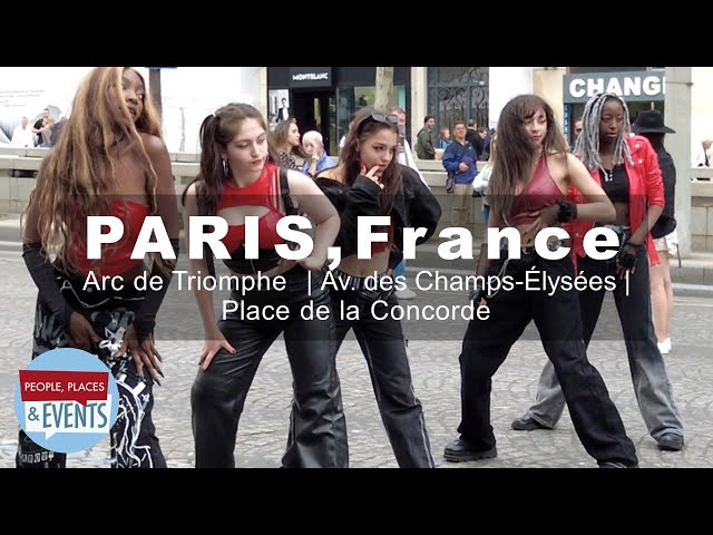 Arc de Triomphe - Av. des Champs-Élysées I Paris France | A Walking Tour - With Captions/Subtitles