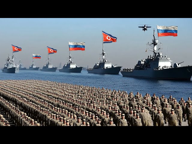 7 MINUTES AGO! 9,800 North Korean-Russian Ships Arriving at Crimea Island Destroyed by US - Arma 3