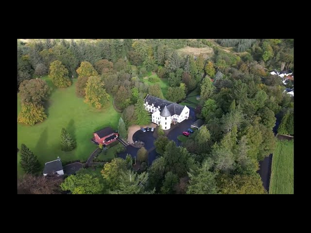 Schoenstatt - Scotlands Spiritual Retreat Centre - Campsie Glen, Glasgow. 4K Drone Footage.