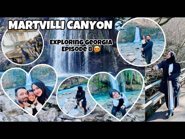 TRAVEL to GEORGIA in WINTERS 🥶 | MARTVILI CANYON | SIMRA VLOGS ❤️ | EPI. 8