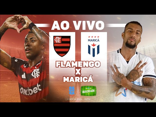 🔴 CARIOCA 2025 | FLAMENGO X MARICÁ | #aovivo #carioca #carioca2025 #campeonatocarioca