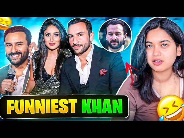 Saif Ali Khan : The Funniest Khan 🤣🤣🔥 | Saloni Singh