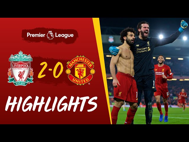 Liverpool 2-0 Man Utd | Van Dijk and Salah win it at Anfield | Highlights