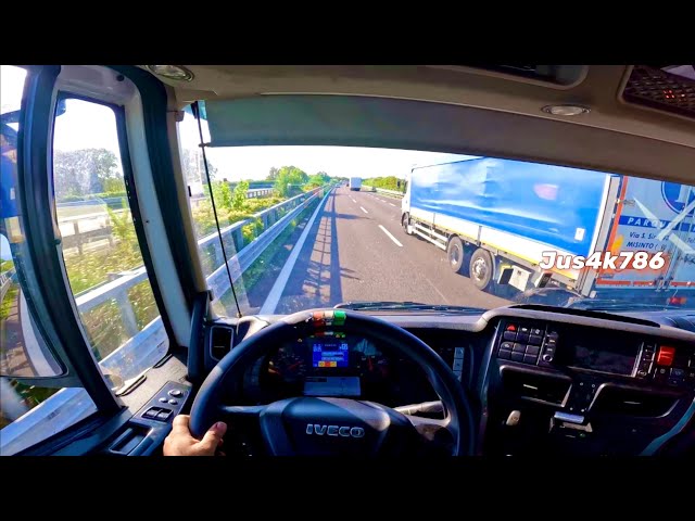 Pov Driving Iveco Stralis 500 Going To Vicenza 🇮🇹 |GoPro 05|