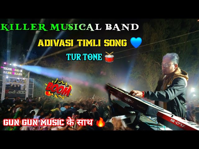 TUR TONE 🥁 GUN GUN MUSIC के साथ 🔥 KILLER MUSICAL BAND AT.DAMLAY (6/2/2025)