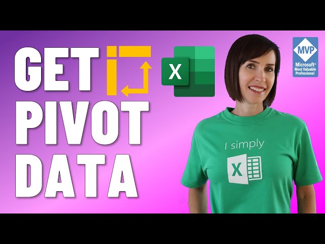 I 💓 GETPIVOTDATA and why you should too!