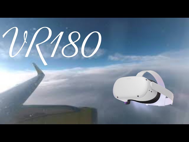 VR180 Spirit Flying. Descend into Wispy Clouds. YouTubeVR 🕵😎🛬🛩