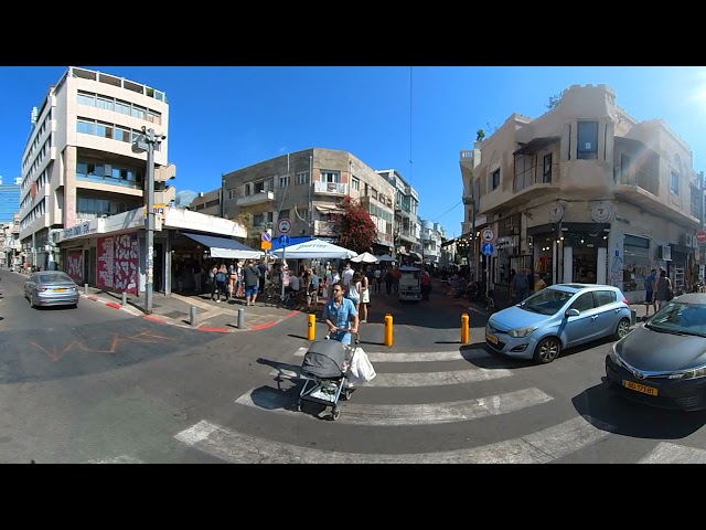 360 Levinski Food & Spice Market in Tel Aviv, Israel