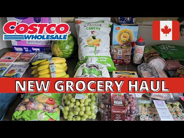 New Costco HAUL | COSTCO CANADA Shopping