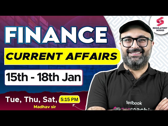 Finance Current Affairs for RBI Grade B | RBI Grade B 2025 Current Affairs | RBI 2025 | Madhav Sir