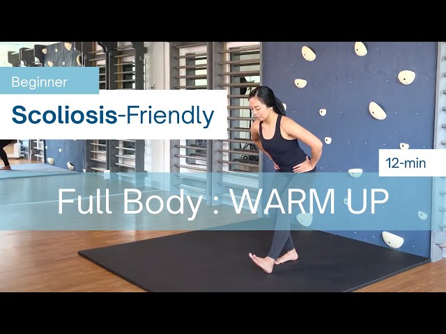 12-Min Scoliosis-Friendly Full-Body Warm-Up | Support YOUR Spine (BEGINNER)