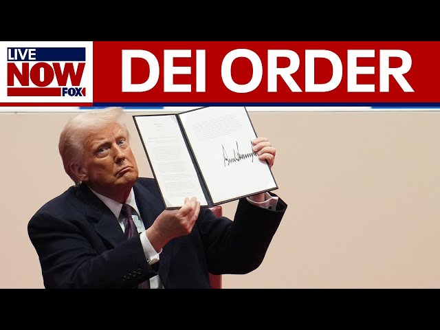 BREAKING: Trump orders all federal DEI employees to be put on leave | LiveNOW from FOX