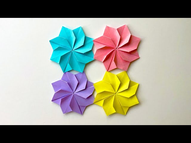 Easy Origami Flower